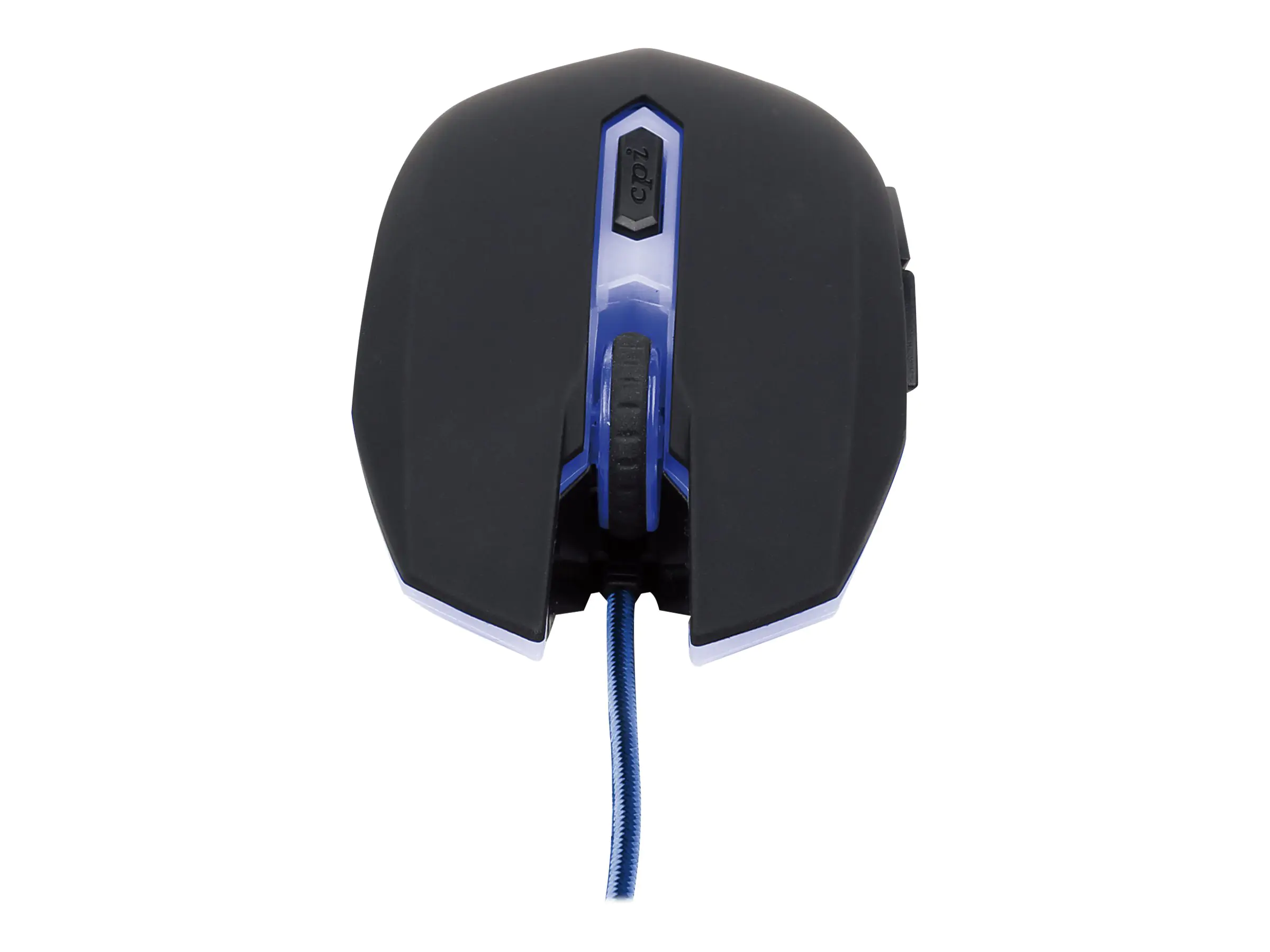 Gembird MUSG-001 - Maus - rechts- und linkshändig - optisch - 6 Tasten - kabelgebunden - USB - Blau