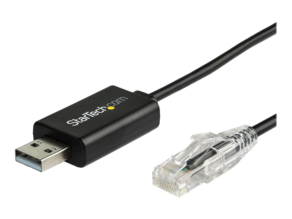StarTech.com 1,8 m Cisco Console Cable - Rollover Kabel - USB auf RJ45 - Kabel seriell - USB (M) ICUSBROLLOVR