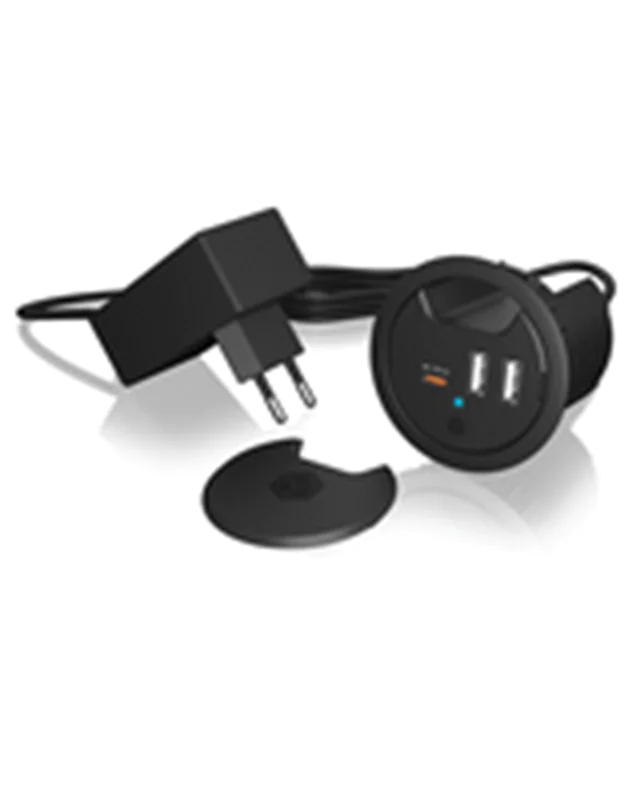 ICY BOX IB-HUB1407 - Hub - 2 x USB + 1 x USB-C 61032