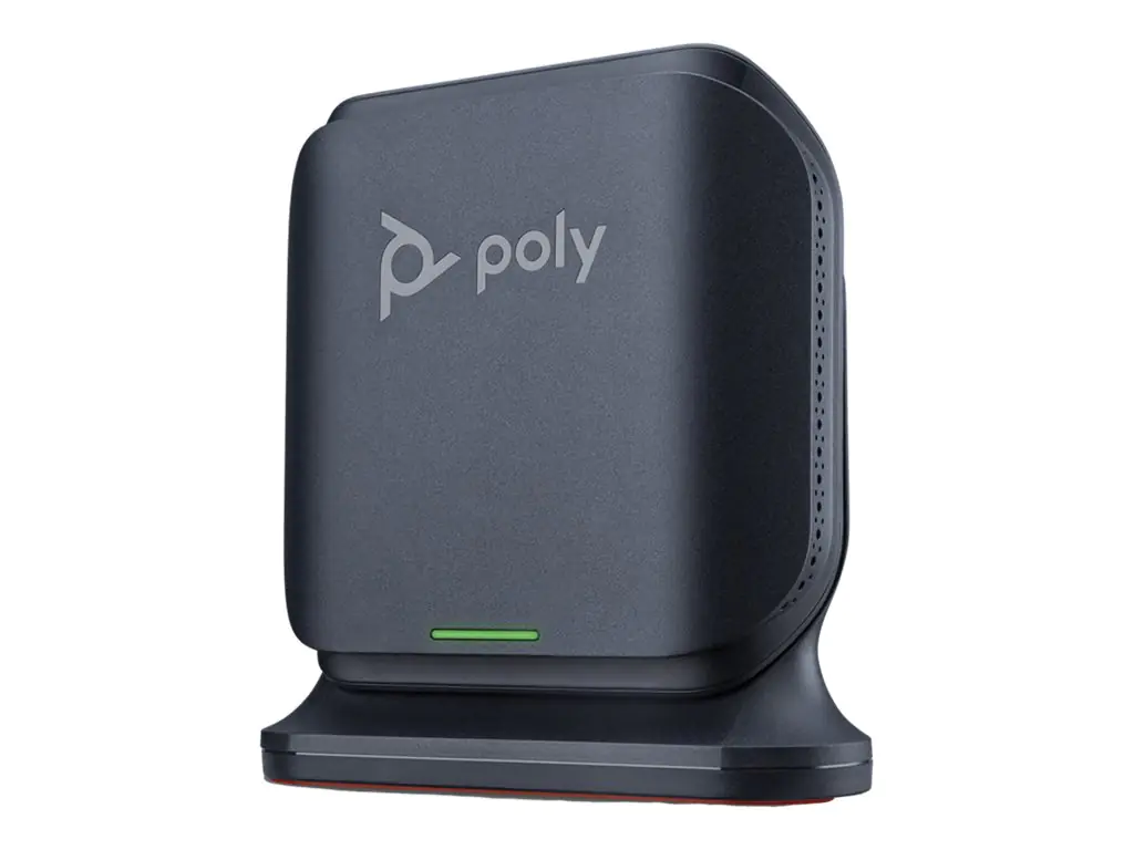 Poly Rove B2 - Basisstation für schnurloses Telefon/VoIP-Telefon mit Rufnummernanzeige/Anklopffunktion - DECT - dreiweg Anruffunktion - SIP, SIP v2, SIP over TLS, SIP over UDP, SIP over TCP, SDP, RTCP, RTP - Schwarz Poly Rove B2 - Basisstation für schnurloses Telefon/VoIP-Telefon mit Rufnummernanzeige/Anklopffunktion - DECT - dreiweg Anruffunktion - SIP, SIP v2, SIP over TLS, SIP over UDP, SIP over TCP, SDP, RTCP, RTP - Schwarz