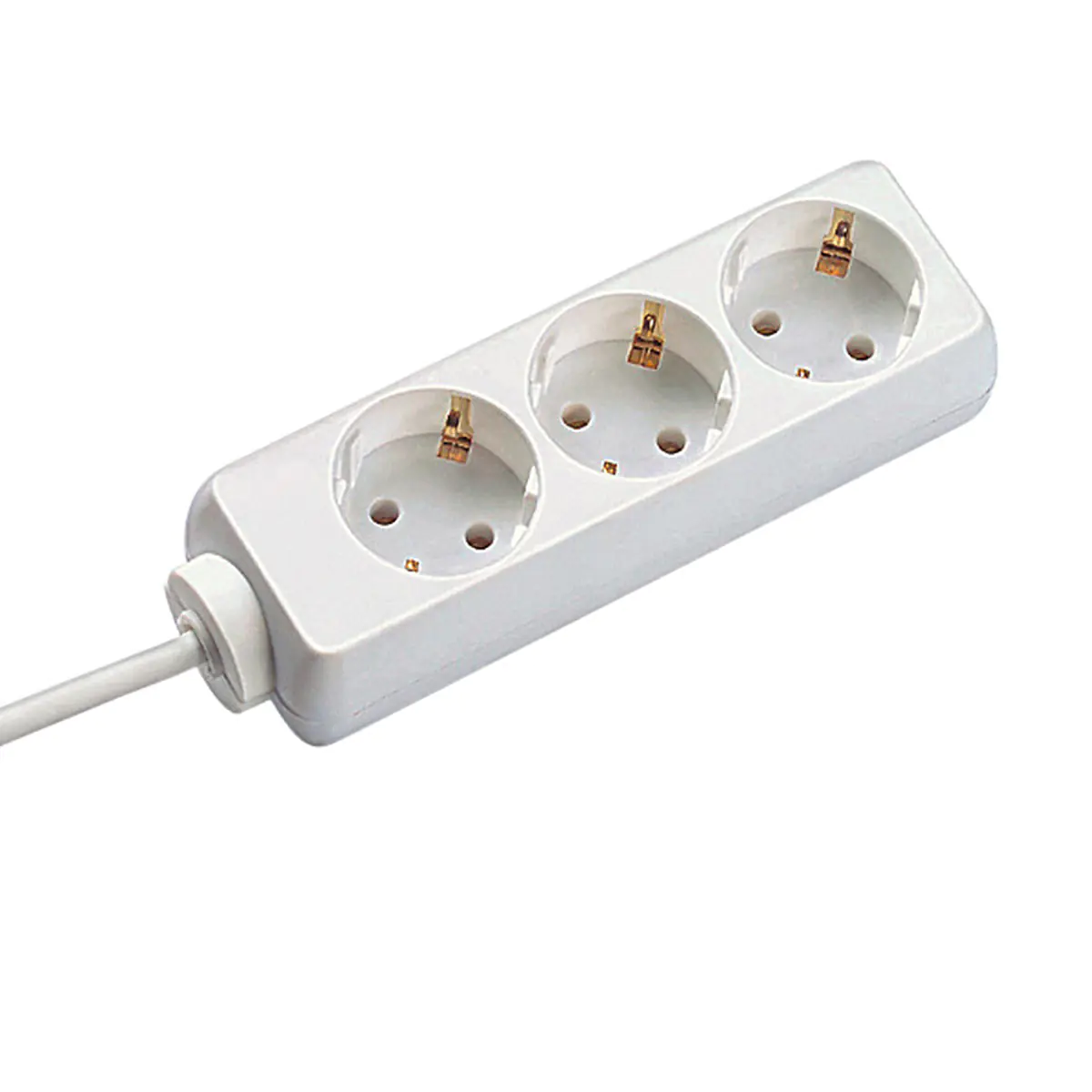 Bachmann SELLY, 1,5 m, Kunststoff, Weiß, Kunststoff, 3 AC-Ausgänge, 3600 W 387.270S
