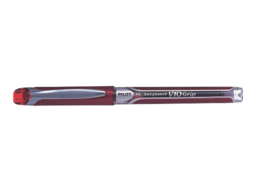 PILOT Tintenroller V10 Grip Strichstärke 0,6mm rot 2208002