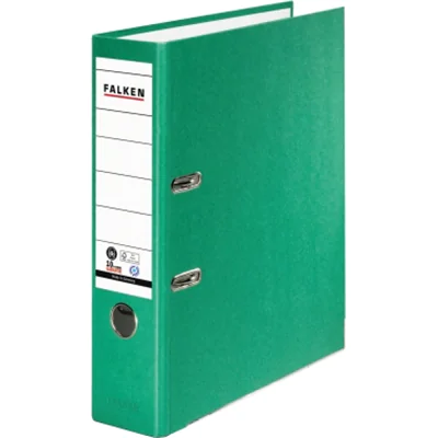 Falken Ordner Recycolor 11285723 DIN A4 80mm Papier grün Falken Ordner Recycolor 11285723 DIN A4 80mm Papier grün