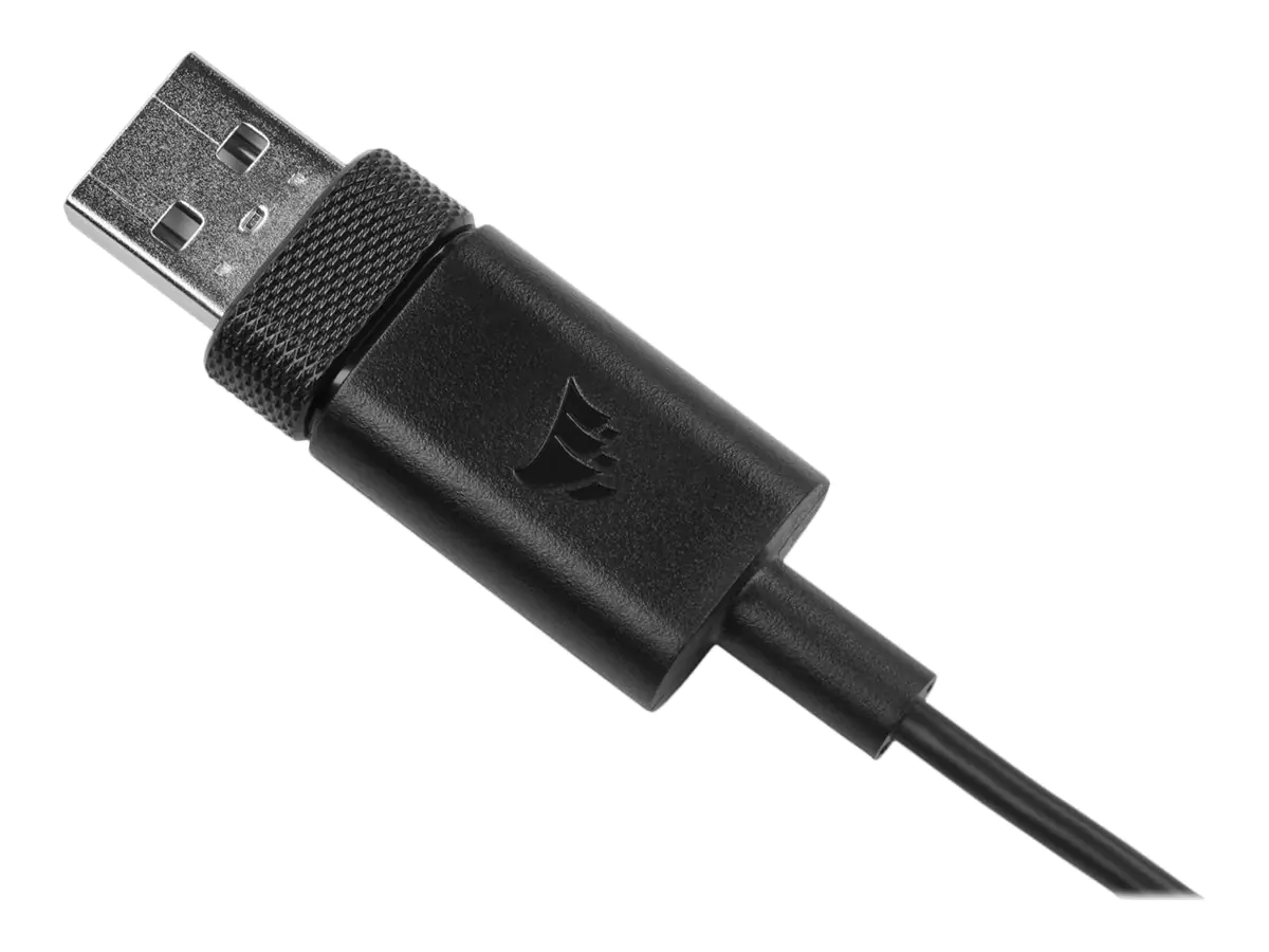 CORSAIR Gaming KATAR PRO - Maus - optisch - 6 Tasten - kabellos - 2.4 GHz, Bluetooth 4.2 LE - kabelloser Empfänger (USB) - Schwarz