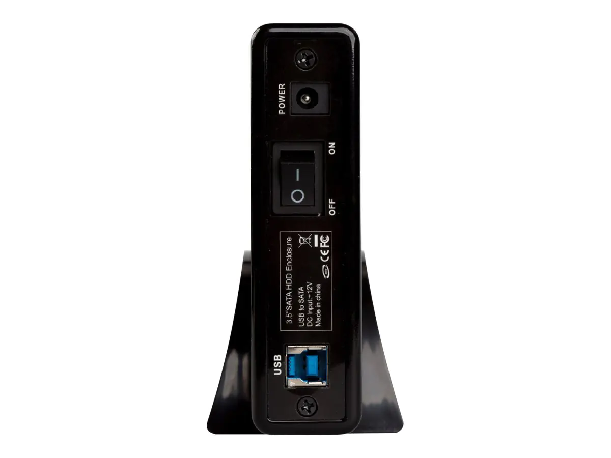 i-tec MySafe Advance - Speichergehäuse mit Netzanzeige, Ein/Aus-Schalter - 3.5" (8.9 cm) MYSAFE35U401