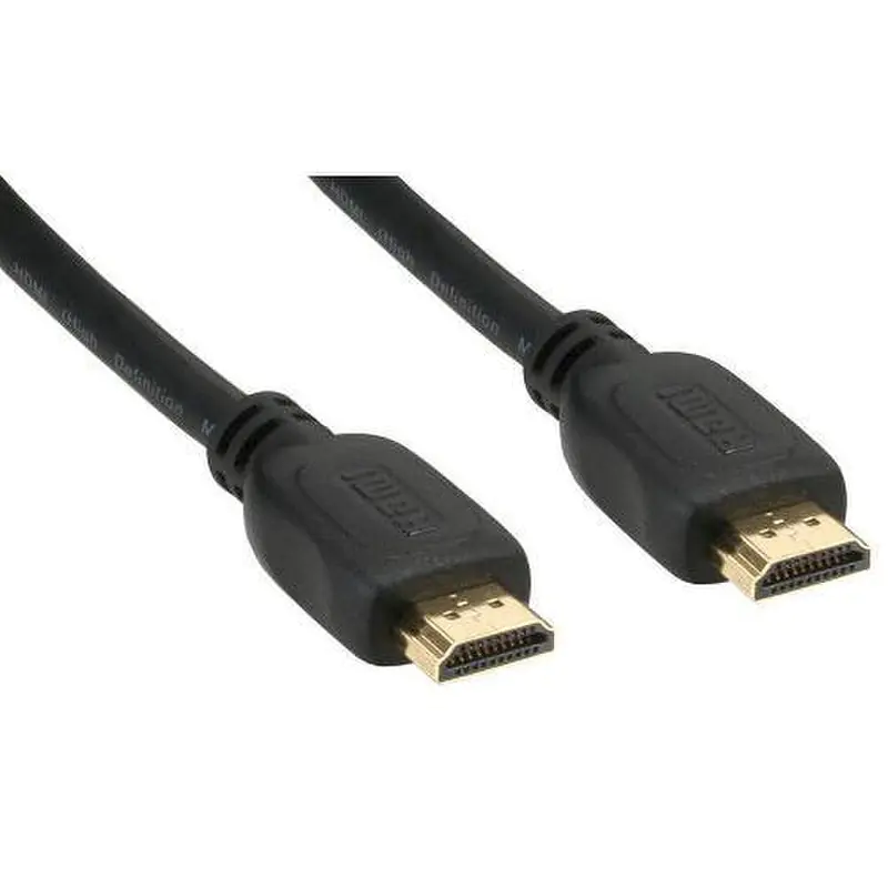InLine High Speed - HDMI-Kabel mit Ethernet - HDMI männlich zu HDMI männlich - 5 m - STP-Kabel - Schwarz InLine High Speed - HDMI-Kabel mit Ethernet - HDMI männlich zu HDMI männlich - 5 m - STP-Kabel - Schwarz