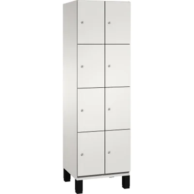 C+P Fächerschrank 4510320S10017 Füße 8Fächer B600mm lgr/lgr C+P Fächerschrank 4510320S10017 Füße 8Fächer B600mm lgr/lgr