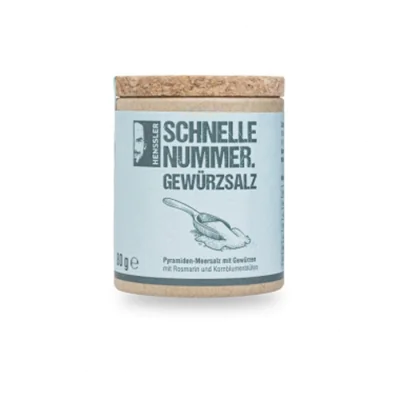 Hensslers Schnelle Nummer Gewürz Gewürzsalz 80g Hensslers Schnelle Nummer Gewürz Gewürzsalz 80g