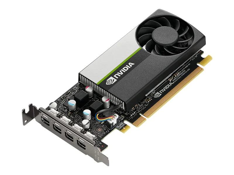 NVIDIA T1000 - Grafikkarten - T1000 - 8 GB GDDR6 - PCIe 3.0 x16 Low-Profile - 4 x Mini DisplayPort NVIDIA T1000 - Grafikkarten - T1000 - 8 GB GDDR6 - PCIe 3.0 x16 Low-Profile - 4 x Mini DisplayPort