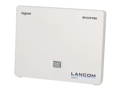 LANCOM DECT 510 IP - Basisstation für schnurloses VoIP-Telefon - DECT\GAP - dreiweg Anruffunktion - SIP - 6 Leitungen - weiß
