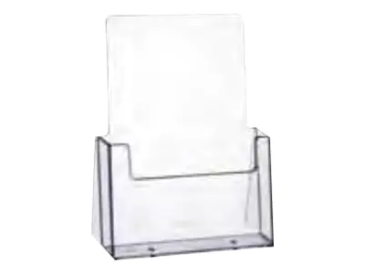 helit Prospekthalter H2352102 DIN A5 1Fach PS glasklar