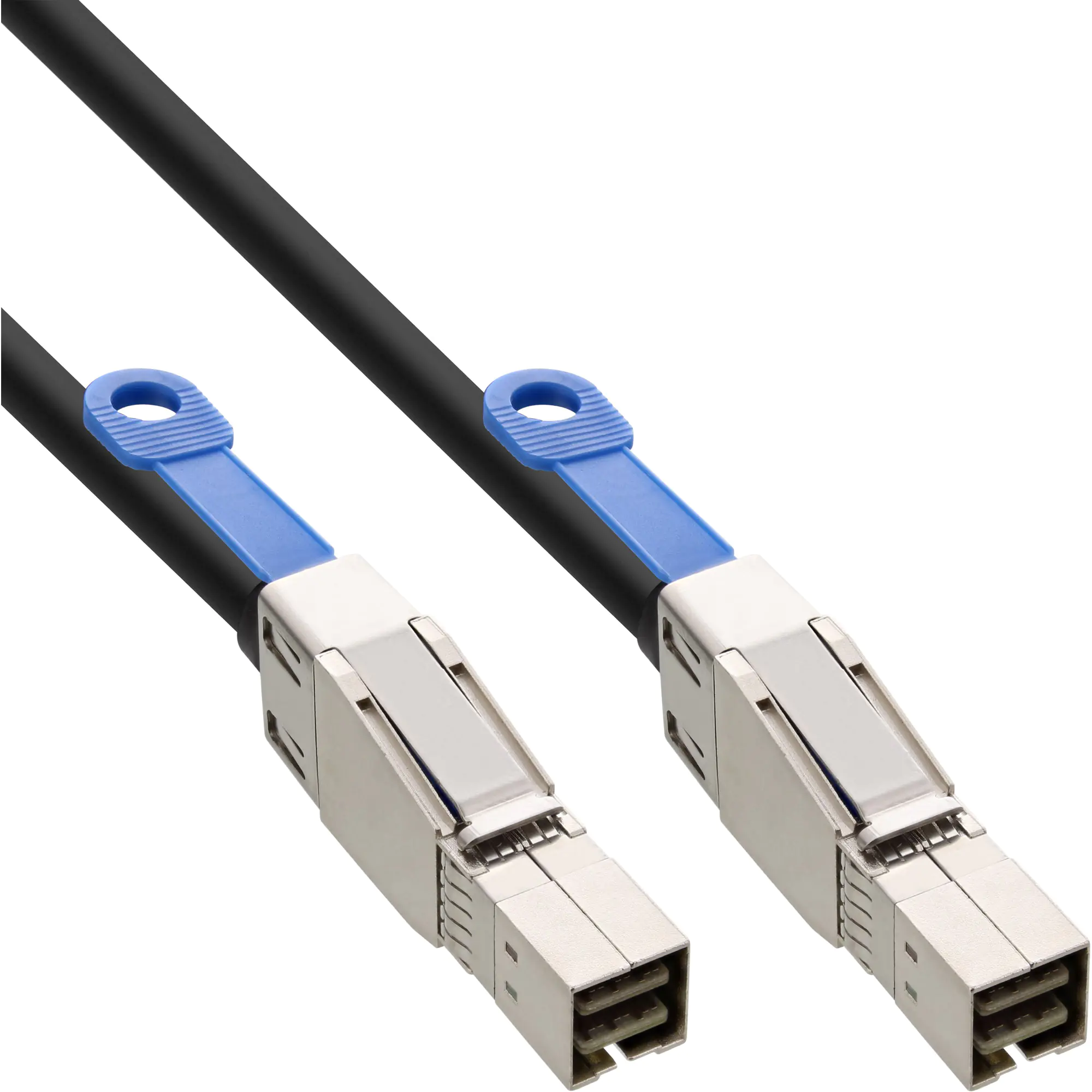 InLine - Externes SAS-Kabel - SAS 12Gbit/s - Mini SAS HD (SFF-8644) (M) bis Mini SAS HD (SFF-8644) (M) - 2 m - Schwarz InLine - Externes SAS-Kabel - SAS 12Gbit/s - Mini SAS HD (SFF-8644) (M) bis Mini SAS HD (SFF-8644) (M) - 2 m - Schwarz