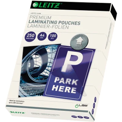 Leitz Laminierfolie A4 UDT 74840000 250mic glasklar 100 St. /Pack. Leitz Laminierfolie A4 UDT 74840000 250mic glasklar 100 St. /Pack.