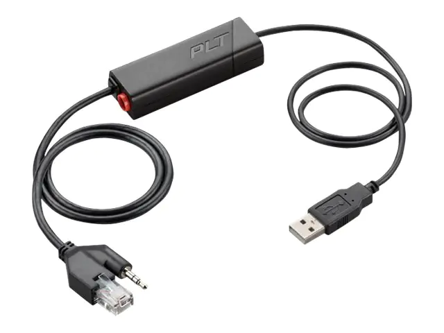 Poly APU-76 - Elektronischer Hook-Switch Adapter für Headset - für CS 510, 510-XD, 520, 520-XD, 530, 540, 540A, 540-XD, 545-XD