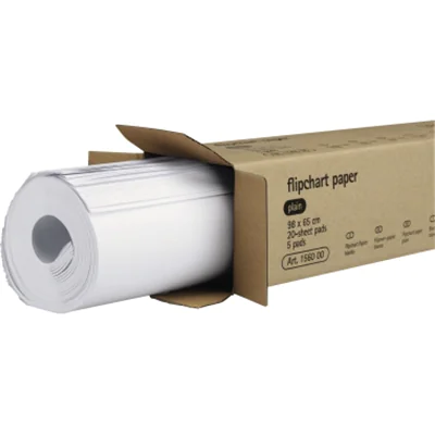 Legamaster Flipchartpapier 7-156000 98x65cm 20Bl. blanko 5 St./Pack. Legamaster Flipchartpapier 7-156000 98x65cm 20Bl. blanko 5 St./Pack.
