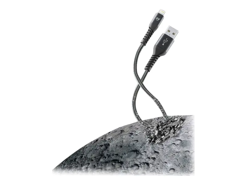 cellularline USB-Kabel Tetra Force 1,2m schwarz