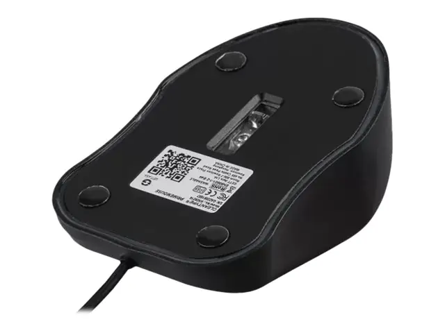 GETT TKH-MOUSE-GCQ-PR-IP68-BLACK-USB - Maus - rechts- und linkshändig - optisch - 5 Tasten - kabelgebunden - USB - Schwarz