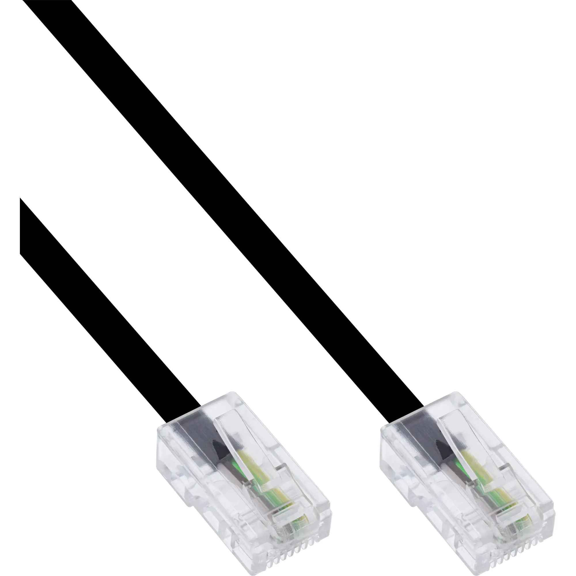 InLine ISDN Anschlusskabel - RJ45 Stecker / Stecker (8P4C) - 3m 68813