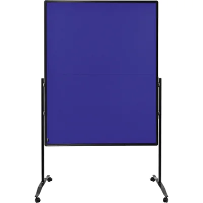 Legamaster Moderationswand 7-205410 120x150cm klappbar Filz marineblau Legamaster Moderationswand 7-205410 120x150cm klappbar Filz marineblau
