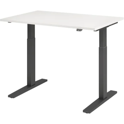 Hammerbacher Schreibt. VXMKA12/W/G el.120x80cm graphit/weiß Hammerbacher Schreibt. VXMKA12/W/G el.120x80cm graphit/weiß