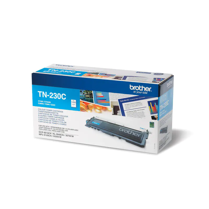 Brother TN230C - Cyan - Original - Tonerpatrone - für Brother DCP-9010CN, HL-3040CN, HL-3040CW, HL-3070CW, MFC-9120CN, MFC-9320CN, MFC-9320CW Brother TN230C - Cyan - Original - Tonerpatrone - für Brother DCP-9010CN, HL-3040CN, HL-3040CW, HL-3070CW, MFC-9120CN, MFC-9320CN, MFC-9320CW
