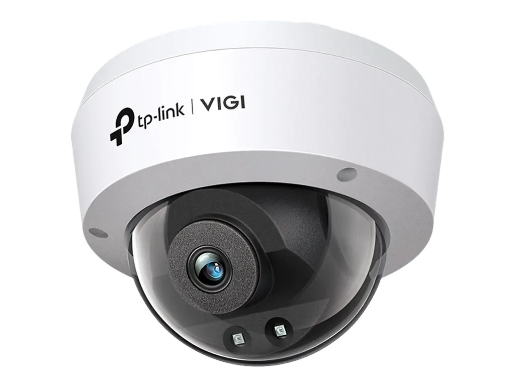 TP-Link VIGI C240 V1 - Netzwerk-Überwachungskamera - schwenken / neigen - Kuppel - vandalismusresistent/wasserfest - Farbe (Tag&Nacht) - 4 MP - 2560 x 1440 - M12-Anschluss - feste Brennweite - Audio - LAN 10/100 - H.265+, H.265, H.264+, H.264 - Gleichstro