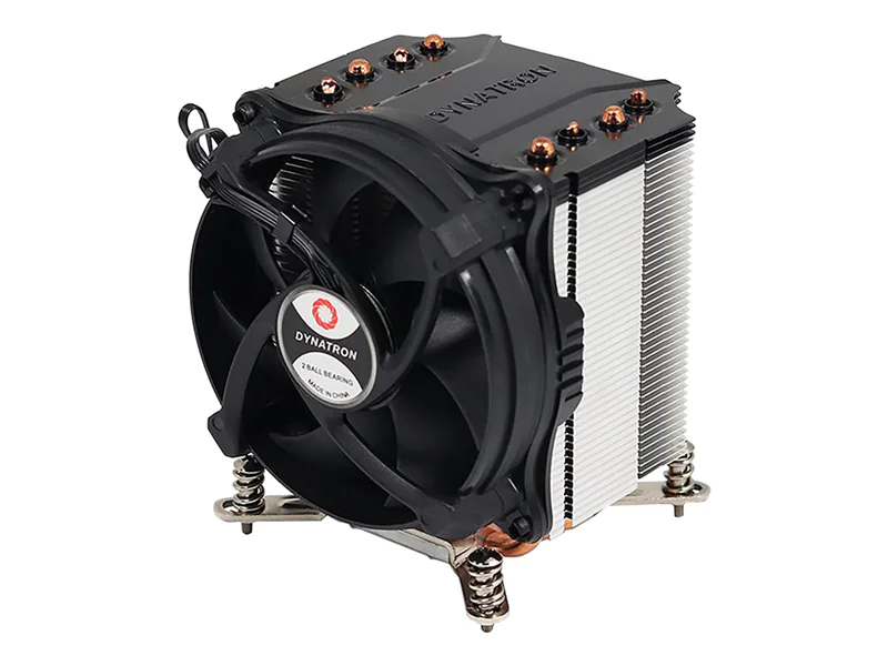 Inter-Tech Q-6 - Prozessor-Luftkühler - hohe Qualität - (für: LGA1700) - Aluminium-Lamellen - 92 mm