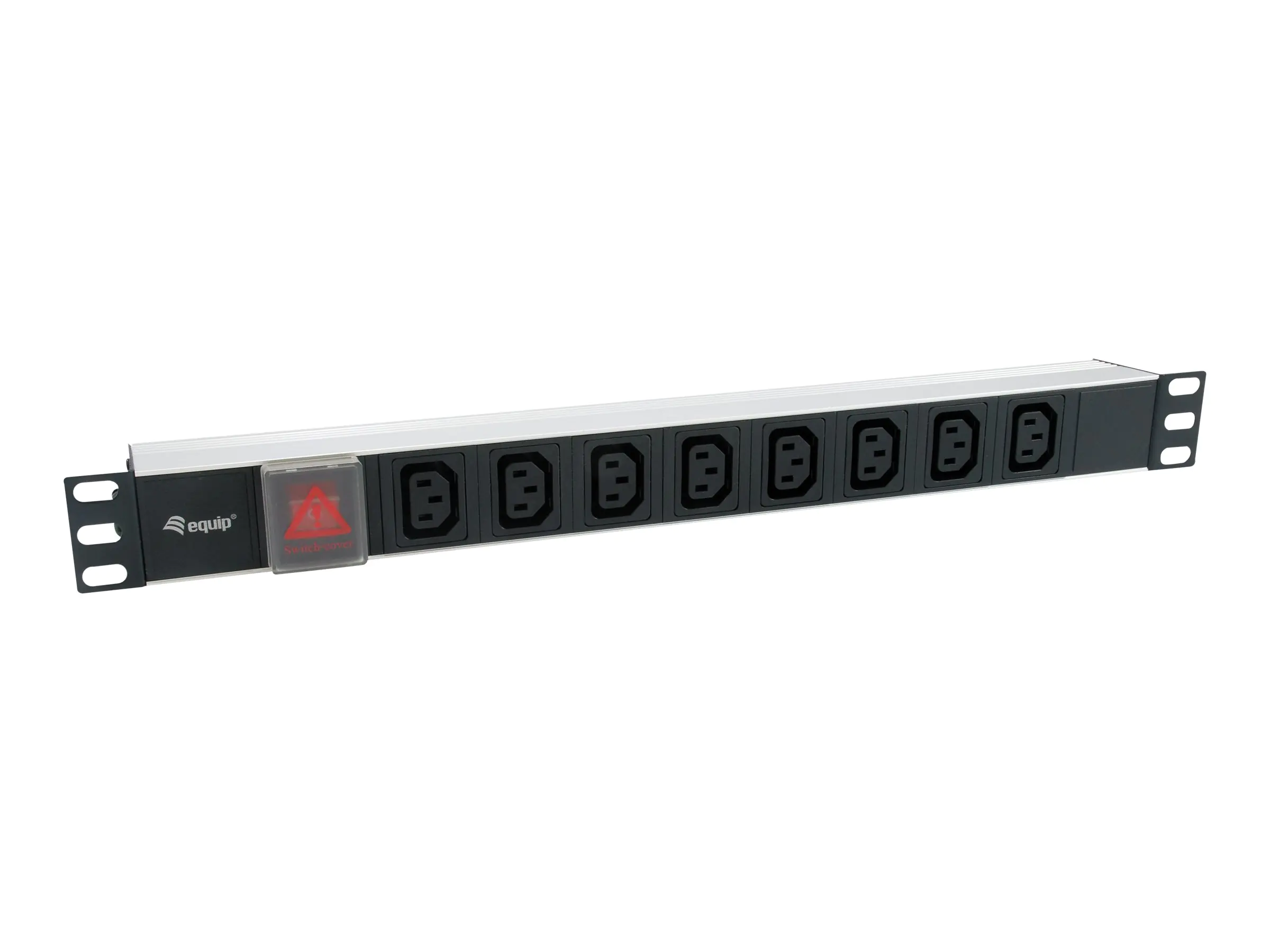 Equip Pro - Stromverteilungseinheit (Rack - einbaufähig) - Wechselstrom 220-240 V - 2500 Watt - Eingabe, Eingang IEC 60320 C14 - Ausgangsanschlüsse: 8 (power IEC 60320 C13) 333310