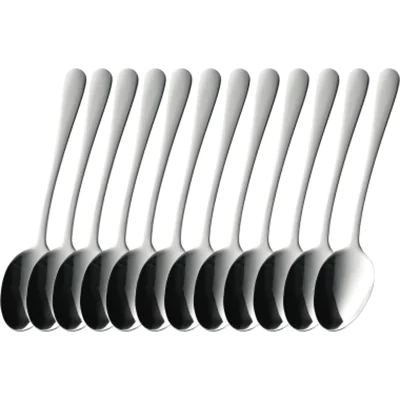 Esmeyer® Kaffeelöffel Sylvia Mehrweg 13,7cm Edelstahl 18/0, polier silber 12 St./Pack. Esmeyer® Kaffeelöffel Sylvia Mehrweg 13,7cm Edelstahl 18/0, polier silber 12 St./Pack.