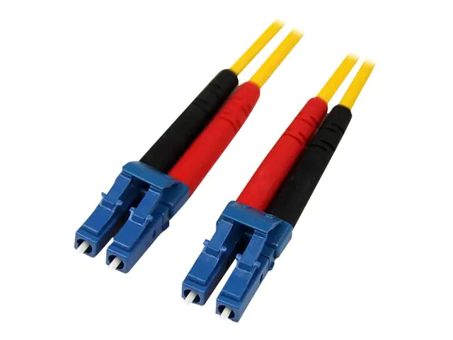 StarTech 4m Fiber Optic Cable - Single-Mode Duplex 9/125 - LSZH - LC/LC - OS1 - LC to LC Fiber Patch Cable (SMFIBLCLC4) - Patch-Kabel - LC Single-Modus (M) zu LC Single-Modus (M) - 4 m - Glasfaser - Duplex - 9/125 Mikrometer - OS1 - geformt - Gelb - für P StarTech 4m Fiber Optic Cable - Single-Mode Duplex 9/125 - LSZH - LC/LC - OS1 - LC to LC Fiber Patch Cable (SMFIBLCLC4) - Patch-Kabel - LC Single-Modus (M) zu LC Single-Modus (M) - 4 m - Glasfaser - Duplex - 9/125 Mikrometer - OS1 - geformt - Gelb - für P