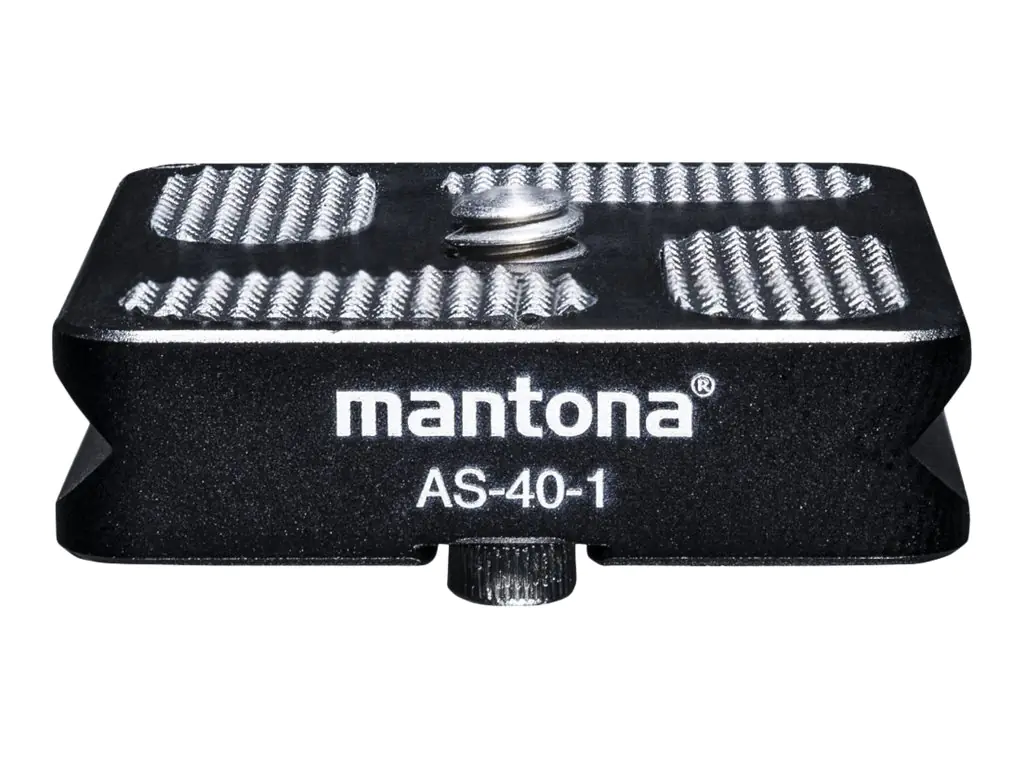 Mantona AS-40-1 - Schnellverschluss-Platte Mantona AS-40-1 - Schnellverschluss-Platte