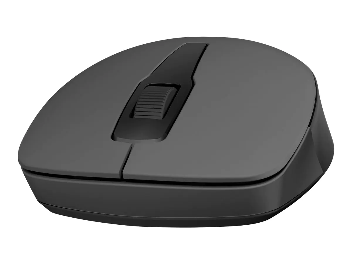 HP 150 - Maus - Für Rechtshänder - optisch - 3 Tasten - kabellos - 2.4 GHz - kabelloser Empfänger (USB) - für HP 21, 22, 24, 27; Laptop 14, 15, 17; Pavilion 24, 27, 32, TP01; Pavilion Laptop 14, 15