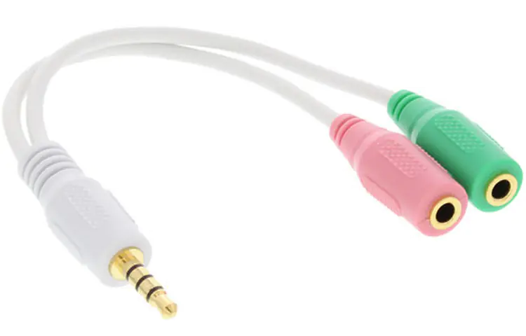 InLine - Headsetadapter - Mini-Stecker weiblich zu Mini-Stecker männlich - 0.15 m - weiß InLine - Headsetadapter - Mini-Stecker weiblich zu Mini-Stecker männlich - 0.15 m - weiß