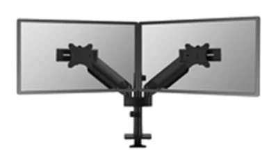 Neomounts NEXT One DS65S-950BL2 - Befestigungskit (Gelenkarm) - Voll beweglich - für 2 LCD-Displays - Aluminium - Schwarz - Bildschirmgröße: 60.96-86.36 cm (24"-34") - Tischmontage