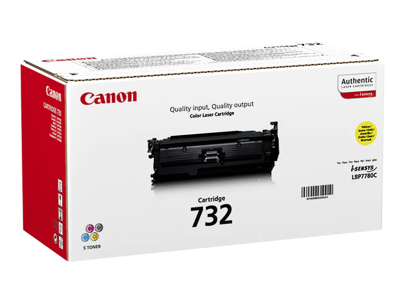Canon 732 Y - Gelb - original - Tonerpatrone 6260B002