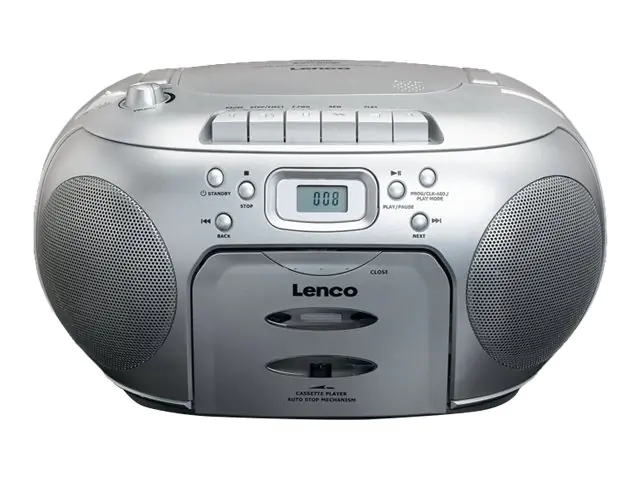 Lenco SCD-420 - Ghettoblaster - Silber SCD420SILBER
