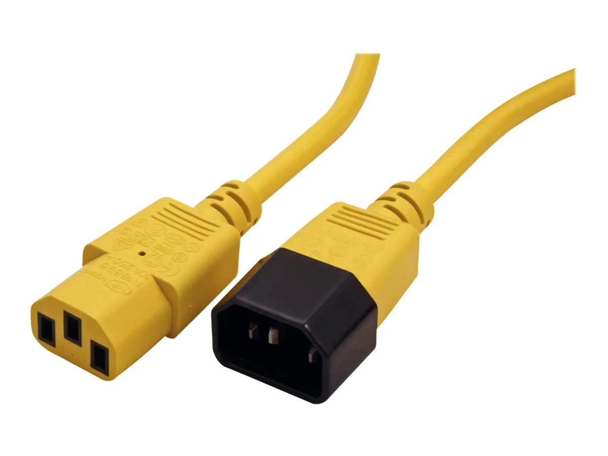 Roline - Stromkabel - IEC 60320 C14 zu power IEC 60320 C13 - 250 V - 10 A - 3 m - grün Roline - Stromkabel - IEC 60320 C14 zu power IEC 60320 C13 - 250 V - 10 A - 3 m - grün