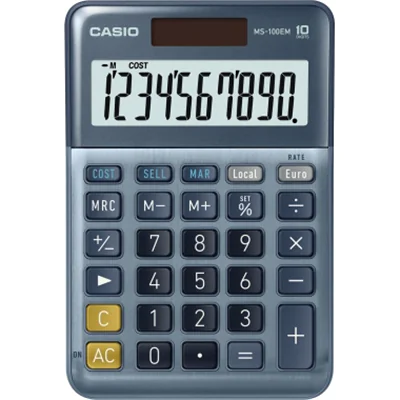 CASIO Tischrechner MS-100EM CASIO Tischrechner MS-100EM