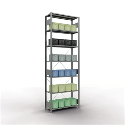 SCHULTE Regal MULTIplus150 12742 Grund 3.000x1.000x400mm 7Böden vz SCHULTE Regal MULTIplus150 12742 Grund 3.000x1.000x400mm 7Böden vz