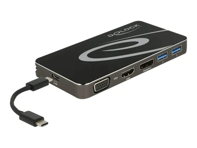 Delock USB Type-C 3.2 Dockingstation 4K - Dockingstation 87773