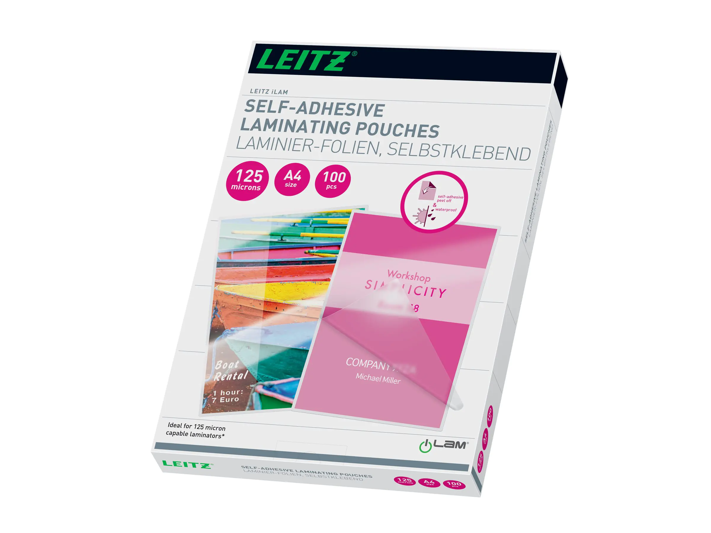 Esselte Leitz Glänzend - A4 (210 x 297 mm) Laminiertaschen 16925