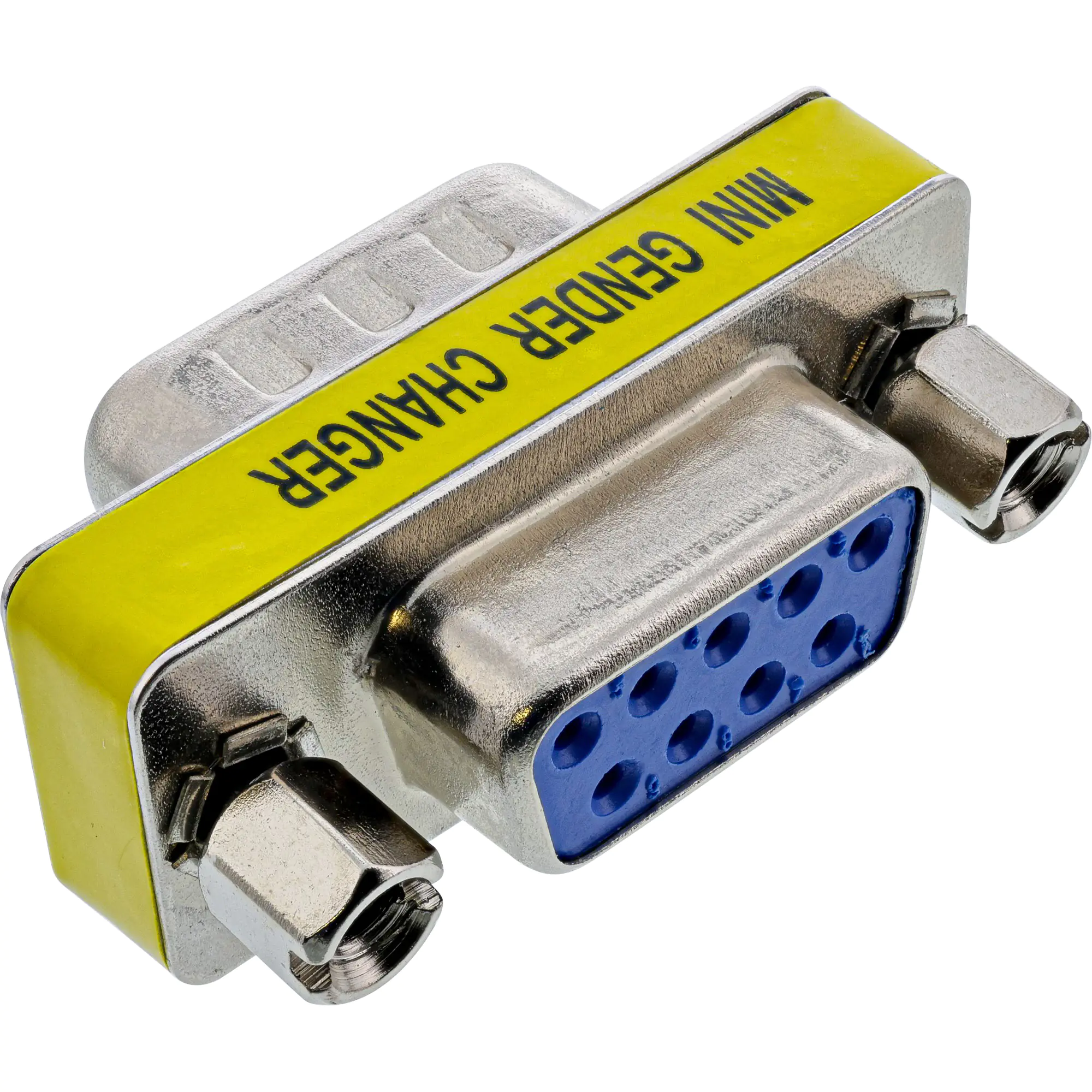 InLine Mini-Gender-Changer - 9pol Stecker / Buchse 42214