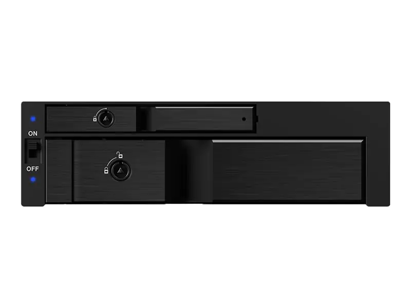 ICY BOX IB-173SSK - Mobiles Speicher-Rack - 2.5", 3.5" (6.4 cm, 8.9 cm) 60620