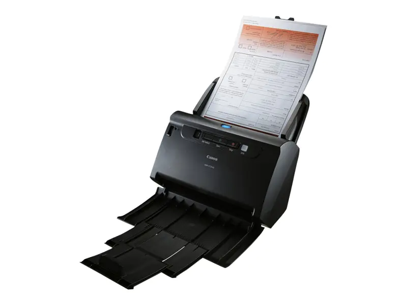 Canon imageFORMULA DR-C240 - Dokumentenscanner - CMOS / CIS - Duplex - Legal - 600 dpi x 600 dpi - bis zu 45 Seiten/Min. (einfarbig) / bis zu 30 Seiten/Min. (Farbe) - automatischer Dokumenteneinzug (60 Blätter) - bis zu 4000 Scanvorgänge/Tag - USB 2.0
