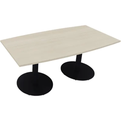 Bespr.ti. Tonneau Tellerfuß Rund B1800xT800/900xH720 an/Akazie Bespr.ti. Tonneau Tellerfuß Rund B1800xT800/900xH720 an/Akazie