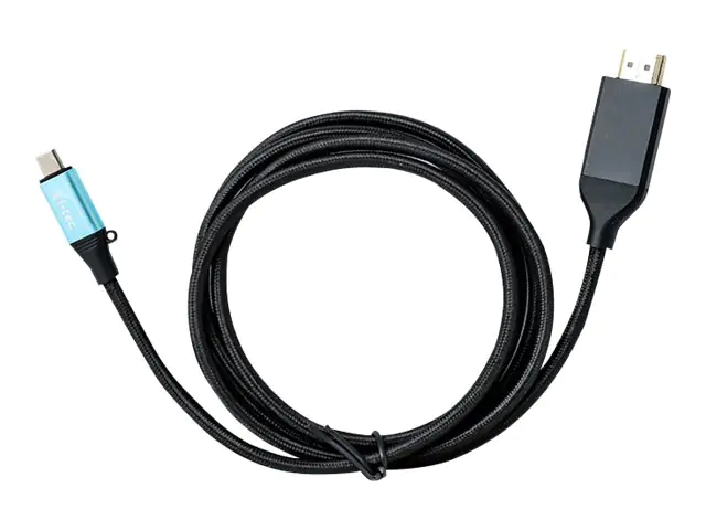 i-Tec - Videokabel - 24 pin USB-C männlich zu HDMI männlich - 2 m - 4K Unterstützung i-Tec - Videokabel - 24 pin USB-C männlich zu HDMI männlich - 2 m - 4K Unterstützung