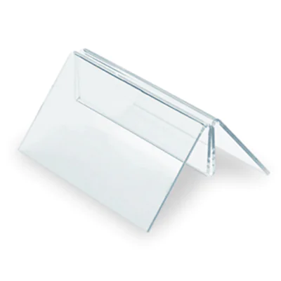 Deflecto® Tischaufsteller 15,1 x 4,2 x 5,7 cm (B x H x T) DIN A5 beidseitig verwendbar Acryl transparent Deflecto® Tischaufsteller 15,1 x 4,2 x 5,7 cm (B x H x T) DIN A5 beidseitig verwendbar Acryl transparent