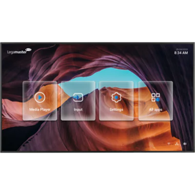 Legamaster Professionelles Display DISCOVER 2 DIS-6510 EU 165 cm (65") B 3.840 x 2.160 Pixel Dauerbetrieb möglich