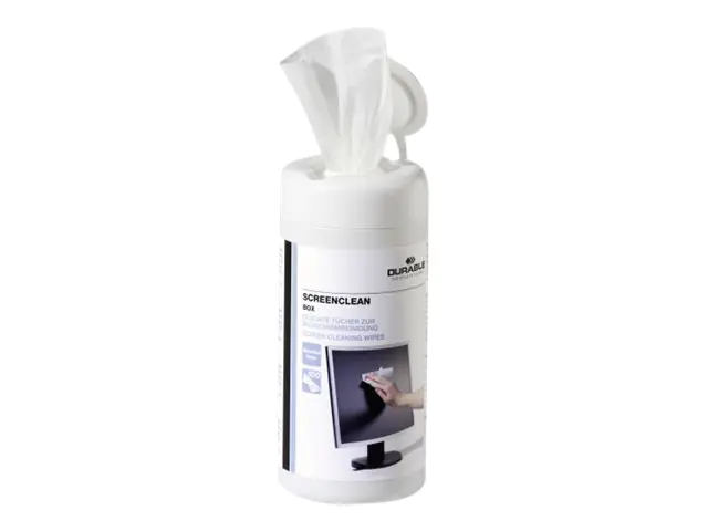 DURABLE Reinigungstuch SCREENCLEAN BOX 573602 100 St./Pack.