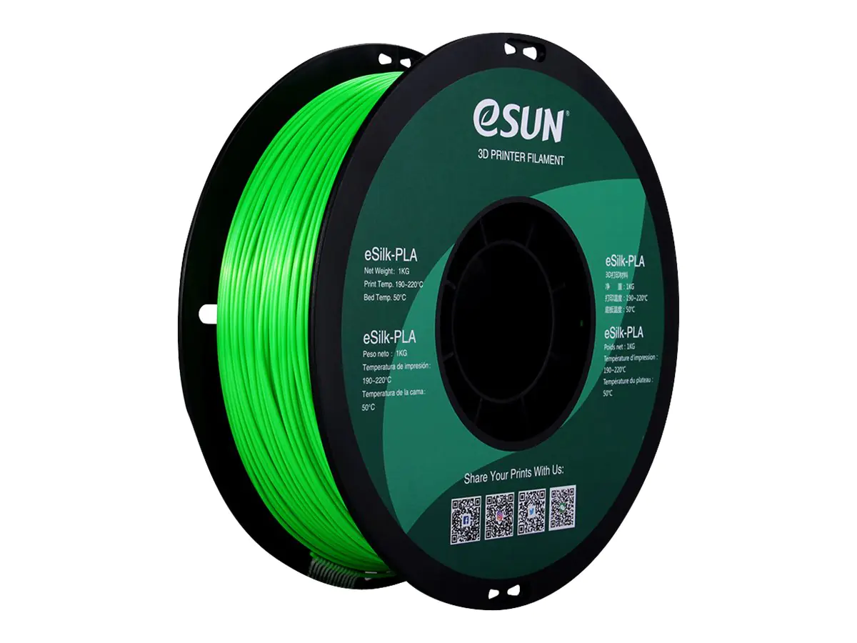 Esun - Grün - 1 kg - silk PLA filament (3D)